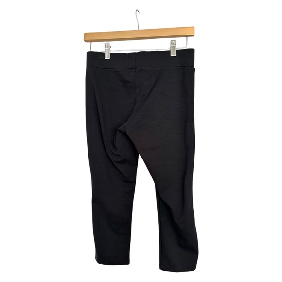 American Giant Leggings Crop Ponte Black Small Front Pocket 21.5" Inseam Size 4 - Picture 5 of 12